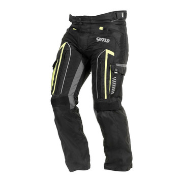 Cestovní kalhoty GMS EVEREST černo-žluto-šedý