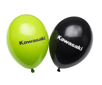 Balónky Kawasaki (zelené a černé) - 019CMD0285