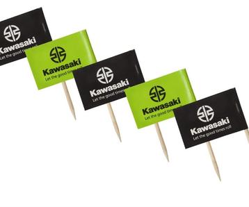 Koktejlové vlaječky Kawasaki - 206DMU211000